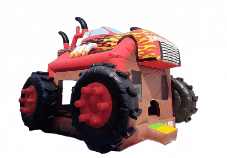 15.5X15.5X15.5 Monster Truck Bounce House